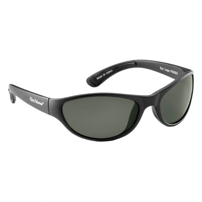 FLYING FISHERMAN KEY LARGO Matte Black / Smoke FLYING FISHERMAN KEY LARGO Matte Black / Smoke