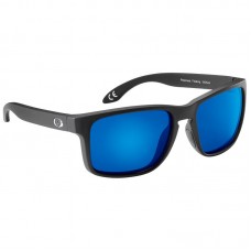 FLYING FISHERMAN FLOATING LAGOON Matte Black / Blue Mirror
