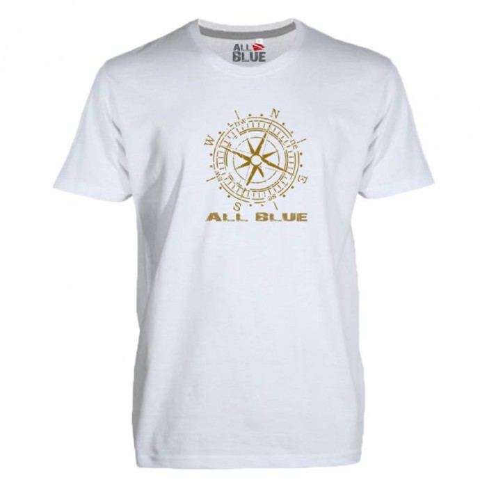 ALL BLUE Compass White
